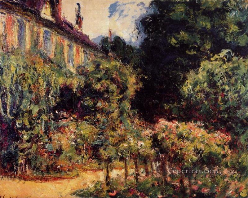 The Artist s House at Giverny Claude Monet Oil Paintings